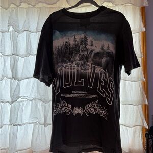 Darc Sport Wolves Oversized T Shirt